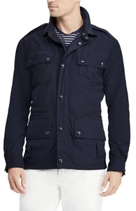 Polo Ralph Lauren Nylon Water Repellent Navy Field Jacket M RRP £390 - Picture 1 of 20