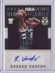 2015-16 Hoops Great SIGnificance Autograph #77 Rashad Vaughn Auto RC - Flat S/H - Picture 1 of 1