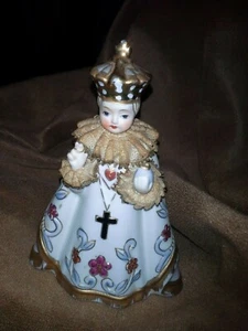 Vintage Baby Jesus Child of Praque Lefton China 5 inch high Statue #29 - Picture 1 of 5