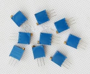 10 Pezzi 2K 202 3296W Potenziometro Variabile Multigiro Decespugliatore Regolabile - Foto 1 di 1