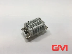 Walther Male Insert 710210 10-polig 16A 400V Screw Connection - Picture 1 of 6