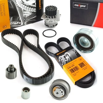 CONTI Zahnriemen Keilriemen Rollen Satz Wapu für AUDI SEAT VW Golf 6 1.6 2.0 TDI - Bild 1 von 4