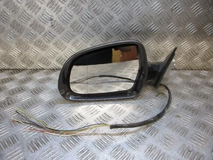 AUDI A3 2009 2.0 TDI S MK2 5DR PASSENGER ELECTRIC WING MIRROR BLACK E1021000 - Picture 1 of 3