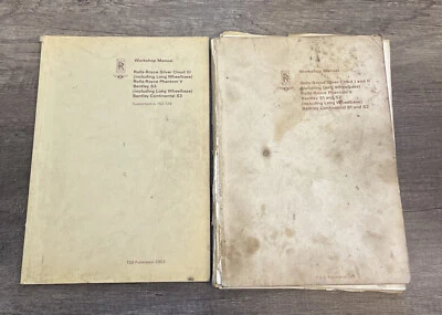 Rolls Royce Silver Cloud Workshop Manuals - Image 1 of 4