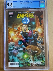 Empyre Fantastic Four #0 1:50 RB Silva Variant Marvel 2020 CGC 9.8 - Bild 1 von 2