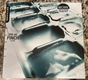 Finch What It Is To Burn 2ND PRESSING HotTopic LE Teal Marble Vinyl /1500 SEALED - Picture 1 of 8