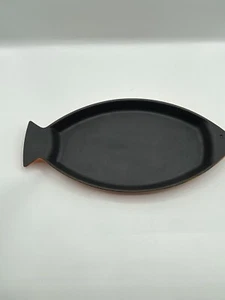 Williams Sonoma Cast Iron Orange Enamel Bottom - Picture 1 of 3