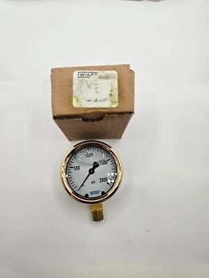 Wika Pressure Gauge 0-2000 PSI - Image 1 of 4