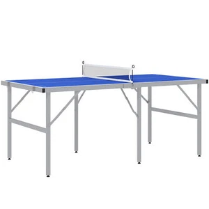 Mini Ping Pong Table Set for Outdoor and Indoor, Foldable Table Tennis Table - Picture 1 of 11