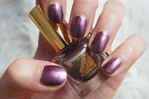 ESTEE LAUDER Nail Polish STEEL ORCHID 05 Purple Violet Metal Vernis BNIB RARE!!! - Picture 1 of 12