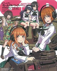 Mädchen und Panzer Shunya Yamashita Illustration Kunstwerke Buch Anime Manga