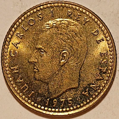 1975 Spain Una 1 Peseta  Coin   N61 - Image 1 of 2