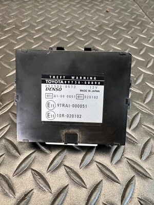 2001-2003 LEXUS LS430 MÓDULO DE CONTROLE ANTI-ROUBO UNIDADE FABRICANTE DE EQUIPAMENTO ORIGINAL - Imagem 1 de 3