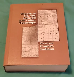 History Mt Ayr Jackson Colfax Townships IN (hardcover, 1988) genealogy history - Imagen 1 de 6