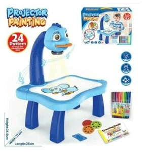 Table Projector Led Painting Drawing Art Children Kids Board Desk Arts toys - Picture 1 of 5