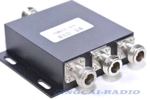 3 vías UHF 400-500 MHz antena divisor de potencia de radio repetidor de dos vías divisor de potencia - Imagen 1 de 3