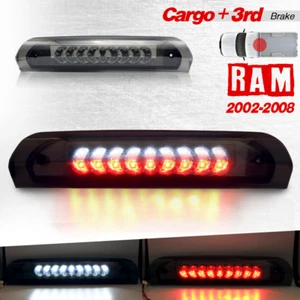 Lente Negra 2002-2008 Ram 1500 LED Trasera Tercera Luz de Freno Parada Lámpara de Carga - Imagen 1 de 6