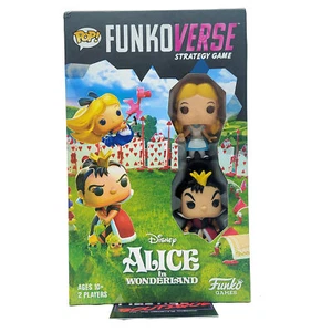 FunkoVerse Disney Alice In Wonderland 100 MIB MISB QUEEN HEARTS FUNKO POP MINI - Picture 1 of 6