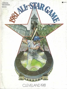 1981 MLB All Star Game - 8/9/1981 - Official Game Program - AUTHENTIC - Picture 1 of 2