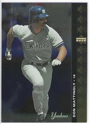 Tarjeta base 1994 Upper Deck SP DON MATTINGLY New York Yankees # 198 Foto 1 de 2