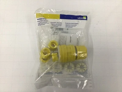 Leviton - Enchufe de bloqueo hermético 28W75, L15-30P, 30 A, 250 V Ac, trifásico, 3 Foto 1 de 4