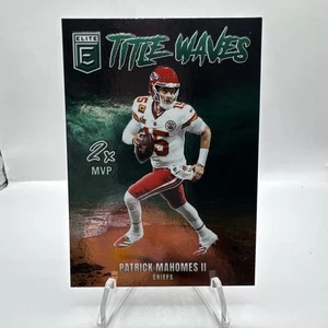 2025 Panini Donruss Elite - Title Waves Patrick Mahomes II #1 Green - Picture 1 of 2