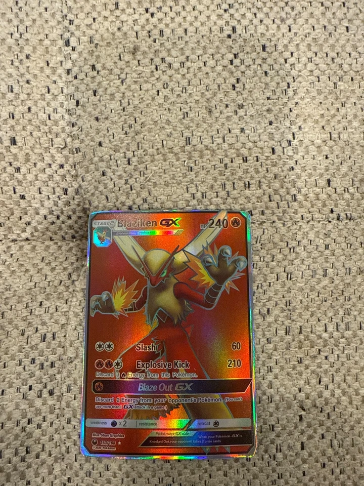 Blaziken GX (Full Art) 153/168 Sm-Celestial Storm Holo - Image 1 of 1