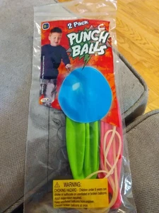2 Pack Punch Balls Green And Red - Picture 1 of 2