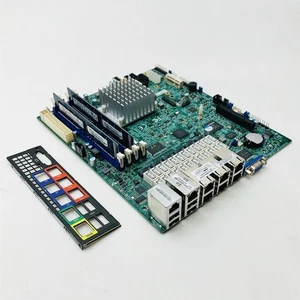 Supermicro A1SRM-LN7F-2758 System Board w/Atom C2758 2.4GHz 8-Core CPU 8GB RAM - Afbeelding 1 van 8