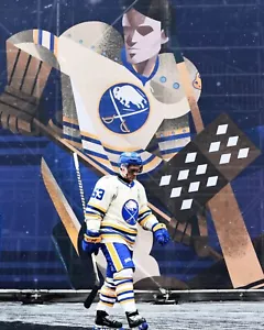 Foto de hockey de Jeff Skinner 2022 Heritage Classic Walk Buffalo Sabres 8x10 NHL - Imagen 1 de 1