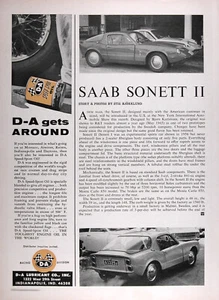 1966 SAAB SONETT II GENUINE Vintage PREVIEW Article ~ FREE SHIPPING! - Picture 1 of 2
