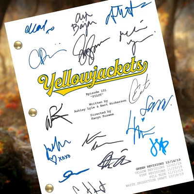 Autógrafo con guión de piloto de Yellowjackets, reimpresiones firmadas - Guión de Yellowjackets Foto 1 de 4