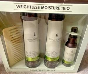 Macadamia Professional Weightless Hair Repairs Shampoo Conditioner 10 fl oz Trio - Picture 1 of 7