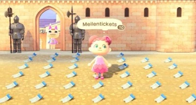 400 Nook Meilentickets Animal Crossing New Horizons ✈️