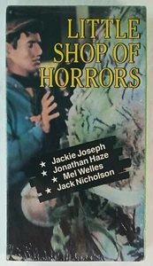 LITTLE SHOP OF HORRORS 1961, VHS, CO3020 Jack Nicholson Jonathan Haze Mel Welles - Picture 1 of 6