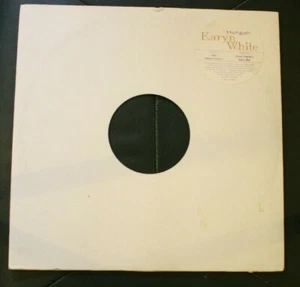Karyn White Hungah  Promotion only 12" White 4 song LP WB PRO-A-6995 - Picture 1 of 4