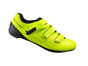 Shoes Racing Bicycle Shimano SH-RP5 Yellow Lime Road Bike SPD Sl 42-43 - Picture 1 of 1