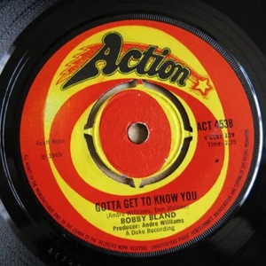 BOBBY BLAND Gotta Get To Know You / Baby I'm On My Way UK 7" Action ACT 4538 Ex - Picture 1 of 2