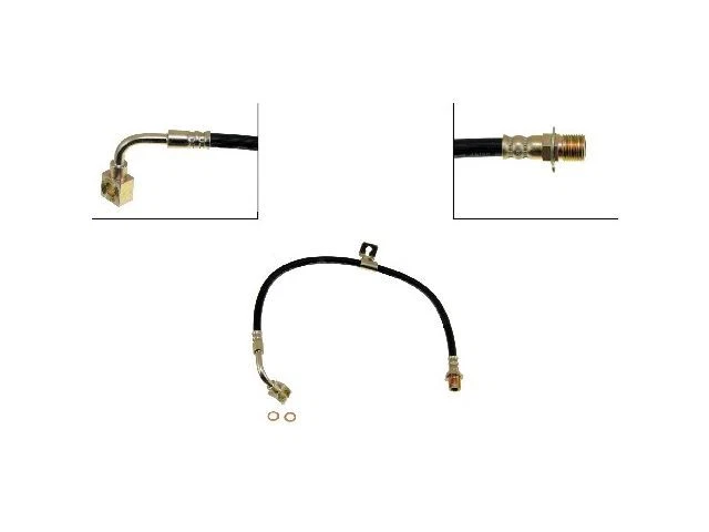 Manguera de freno delantera derecha Dorman 64964VZQG para camioneta Chevrolet G30 1974 Foto 1 de 2