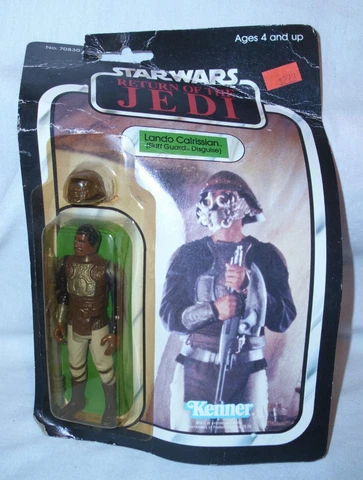 KENNER STAR WARS RETURN OF THE JEDI LANDO CALRISSIAN SKIFF GUARD CARDED 70830 Cover