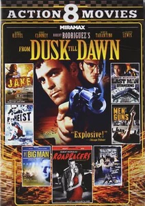 Action 8-Movie Pack (2 DVD Set, 2013) Brand New (From Dusk Till Dawn / Jake / - Picture 1 of 1