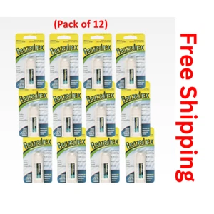 Pack 12-Benzedrex Nasal Decongestant Inhaler Sinus & Stuffy Nose Relief 1 ct - Picture 1 of 6