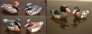 Vintage: Three pairs of small ducks, limited quantities remaining - Picture 1 of 4