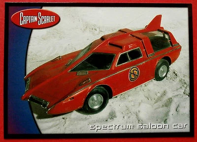 CAPTAIN SCARLET - Card #67 - Spectrum Saloon Car - Cards Inc. 2001 - Image 1 of 2