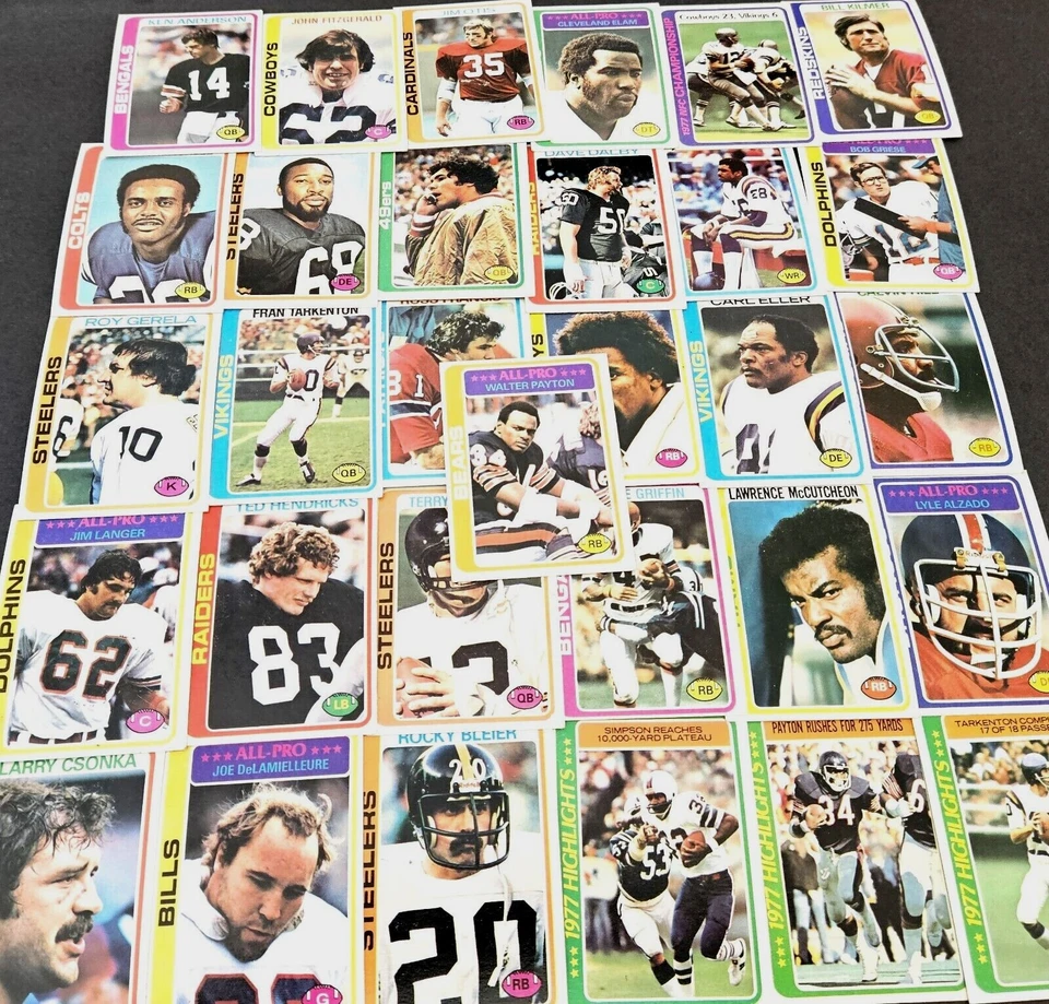 1978 TOPPS FOOTBALL #1-269 YOU PICK SEE PHOTOS OF EVERY CARD STARS *NEW LISTING* - Image 1 of 1