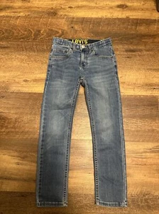 Excellent LEVI'S 510 Super Skinny Stretch Boys 10 Medium Wash Blue Jeans - Picture 1 of 5
