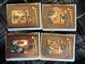 Original Indiana Jones Trilogy & Bonus Material DVDs - Picture 1 of 8