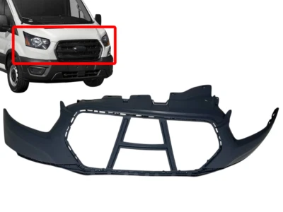 New Fits 2020-2024 Ford Transit 150-350HD & E-Transit Front Bumper Upper Cover Foto 1 de 4