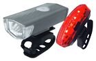 NEW Rolson Bike Front & Rear LED Light USB Rechargeable Lamp Cycling Bicycle