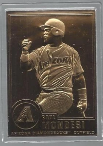 Raul Mondesi 2000 Danbury Mint Sealed 22 kt Gold Card # 178 - Picture 1 of 1